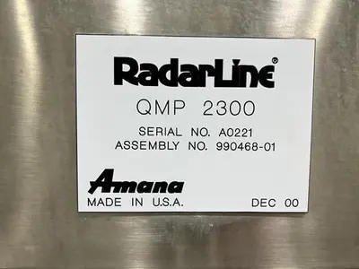 USED 2000 AMANA QMP 2300