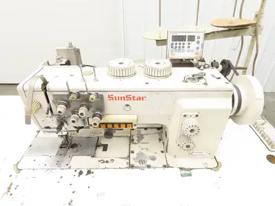 KM-1072BLX-7 Fortuna Industrial Sewing Embroidery Servo Machine 230VAC 1Ph *Read