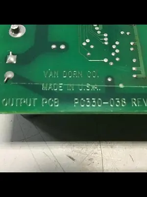 USED VAN DORN PC330-038