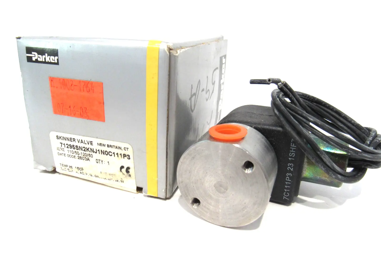 NEW PARKER 71295SN2KNJ1N0C111P3 2-WAY VALVE