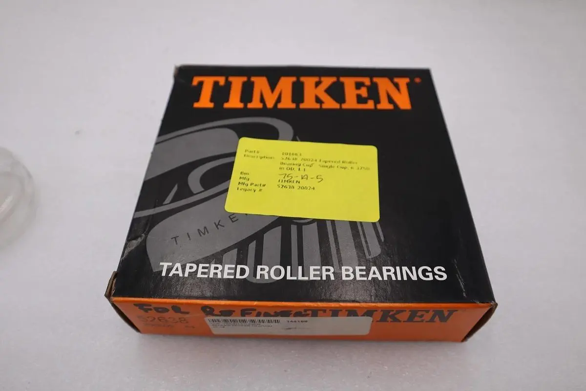 NEW Timken 52638 Tapered Roller Bearing Cup STOCK 1662CC