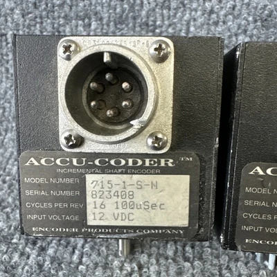 Used Accu-Coder 715-1-S-N Misc Electrical & Power Parts California US | Davliegogo LLC #1710276