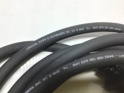 WEATHERALL AWM 21270 105C Pin Encoder Connector Cable 600V