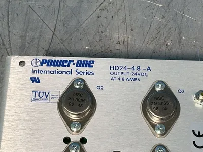 Used POWERONE HD244.8A Single Output Power Supplies Ohio US | HGR 24 #1263450