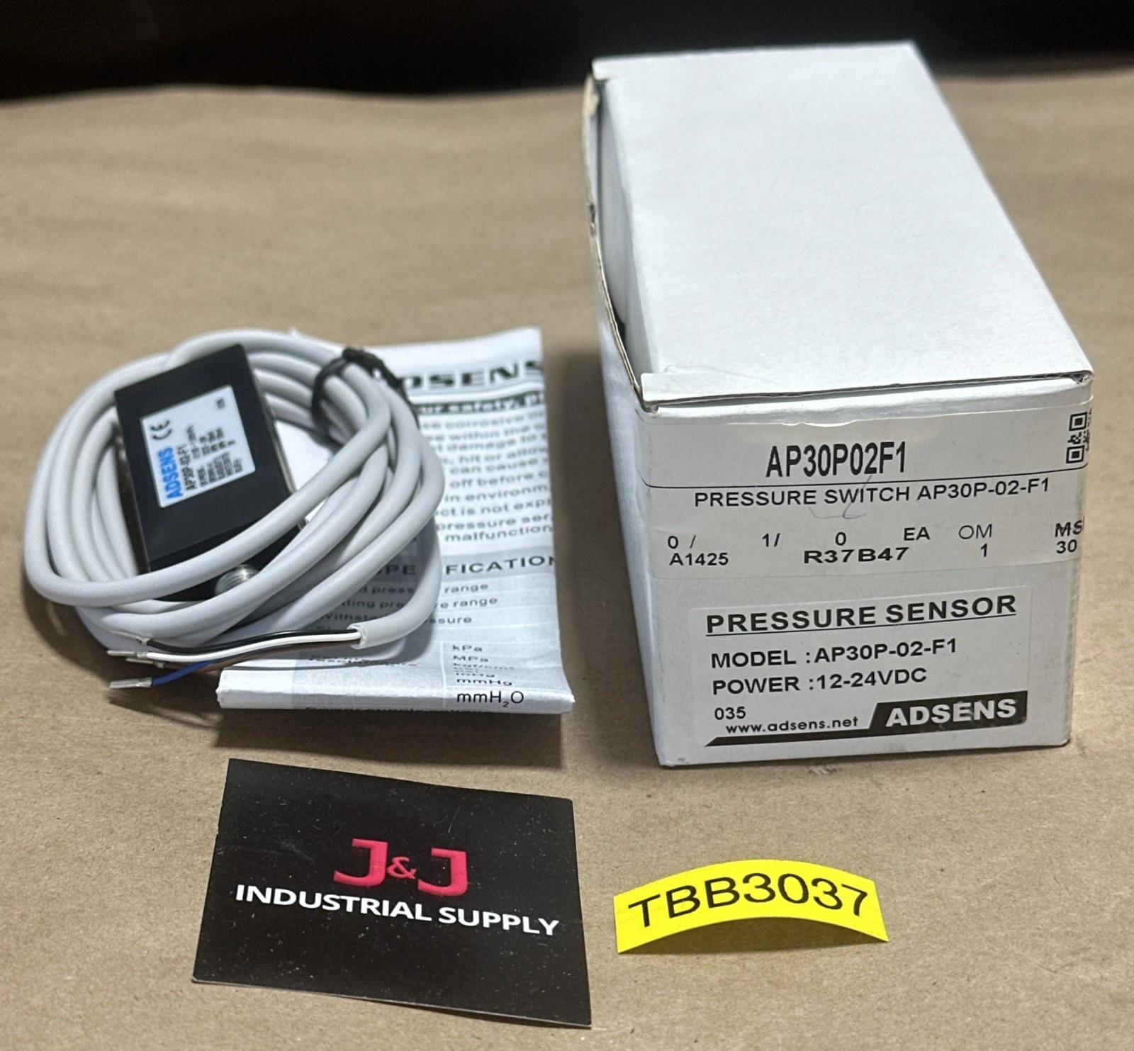 NEW ADSENS TECHNOLOGY AP30P-02-F1