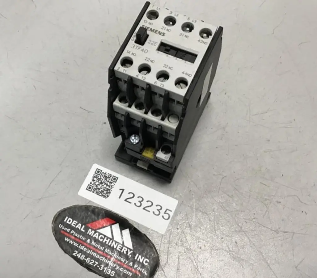 Used SIEMENS 3TF40 3TD4002-2A PLC Contactors Michigan US | Ideal Machinery #1308825