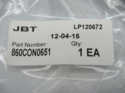 New | in-Stock JBT _UNKNOWN_ Cable & Wire | OCO Industrial #1693087