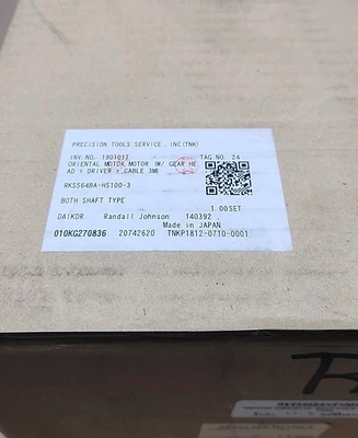 NEW Oriental Motor RKS564BA-HS100-3