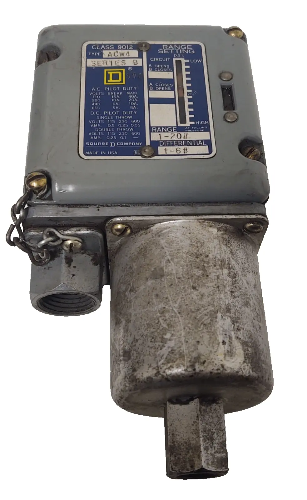 USED Square D 9012ACW4