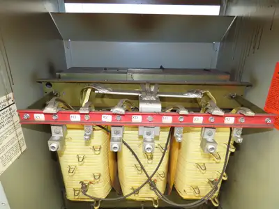 Federal Pacific T4T75E Stepdown Power Transformer 75kva 3Ph HV 480 LV 208Y/120