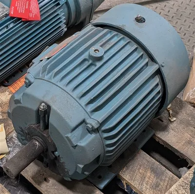 3 HP Reliance Electric P21G4850A Severe Duty AC Motor 1170 RPM 230/460V Used