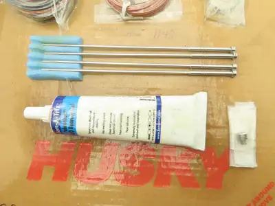 Husky 848599 Injection Mold Hot Runner Service Kit Heaters Nozzles Thermocouple