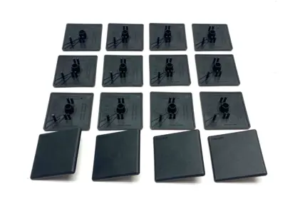 New | in-Stock BOSCH REXROTH CAP COVER BLACK 60X60MM Miscellaneous MRO | Maverick Industrial Sales #1121953