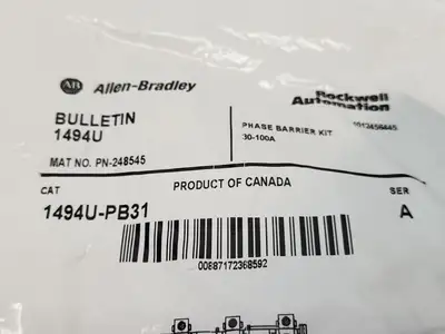 New | in-Stock ALLEN-BRADLEY 1494U-PB31 SER. A Misc Industrial Equipment | Maverick Industrial Sales #1103426