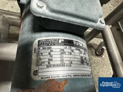 Thomas Processing .75 hp Thomas Engineering Spraycart, S/S