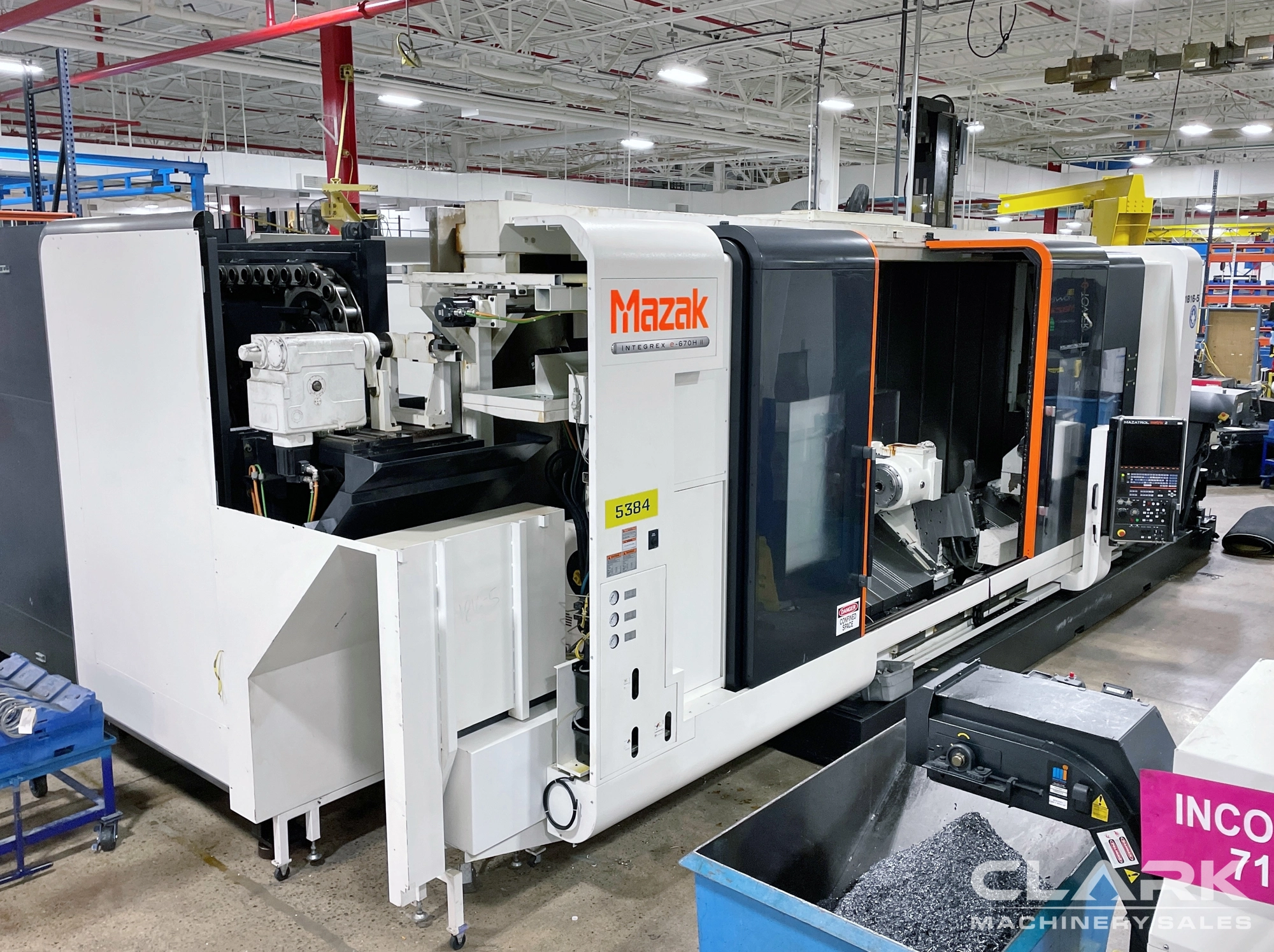 Used 2012 MAZAK INTEGREX E-670H II 498204 | Clark Machinery