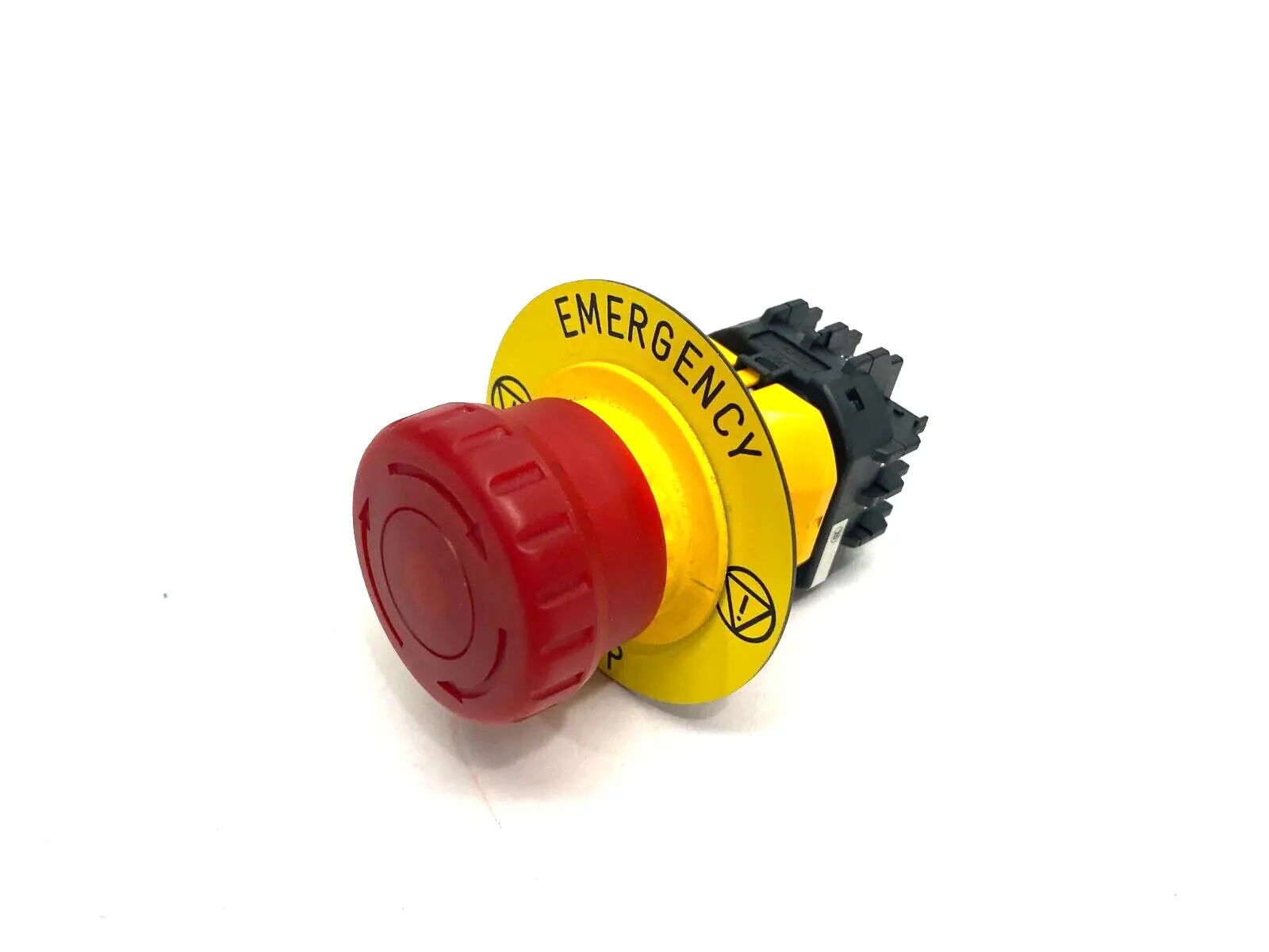 USED BANNER ENGINEERING PANEL-MOUNT EMERGENCY STOP PUSH BUTTON 30MM 2NC/1NO