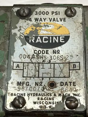 Used RACINE 0D4ASHS 30620 Solenoid Valves Ohio US | Surplus Asset Holdings #1247478