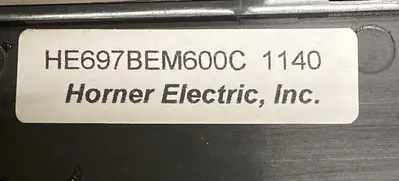 USED HORNER HE697BEM600C