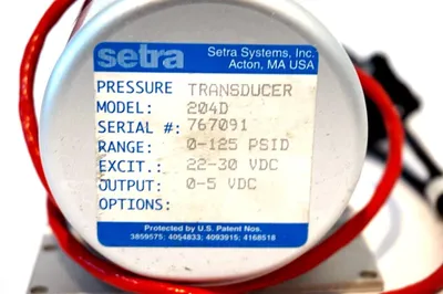 NEW SETRA 204D PRESSURE TRANSDUCER