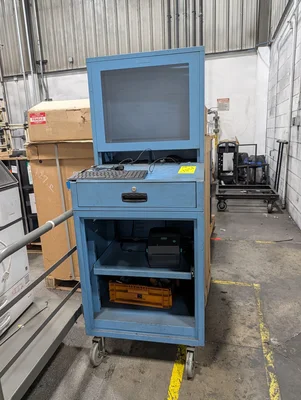 (3) Portable Computer Cabinets W/ Contents