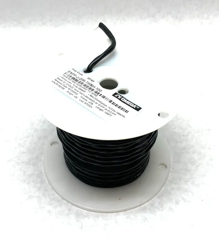 Used OMEGA TWISTED SHIELD. THERMOCOUPLE WIRE 2-COND. 85' SPOOL Thermocouples | Maverick Industrial Sales #1101691