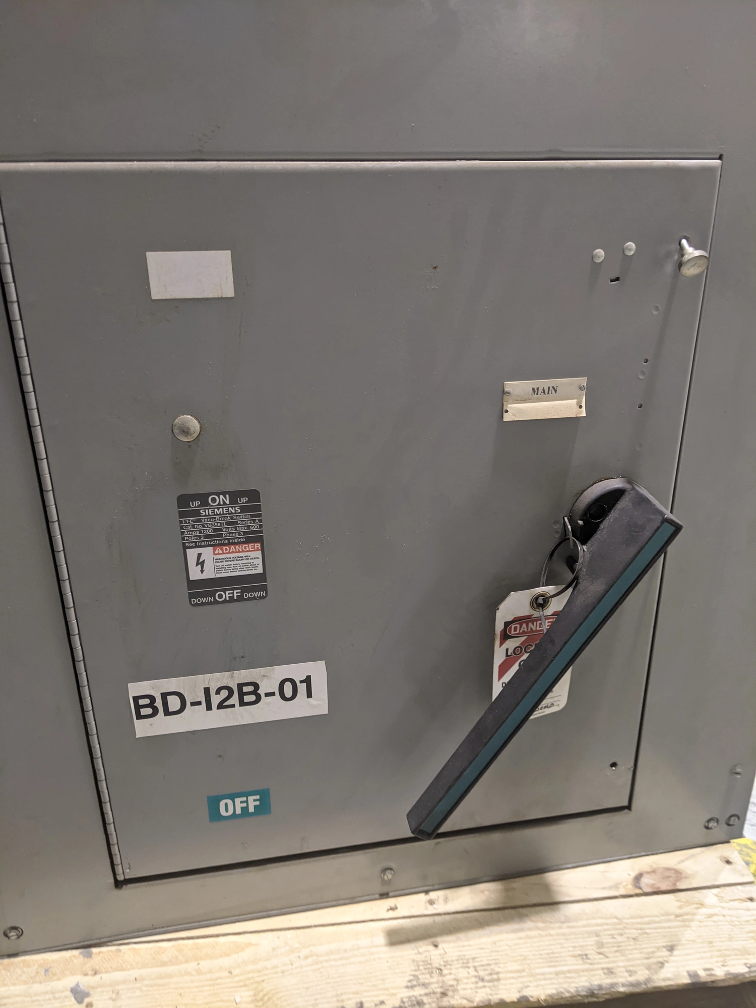 Siemens Vacuu-Break Switch VB358TL