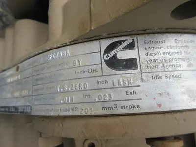 USED 1984 CUMMINS NTC-400