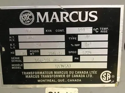 USED MARCUS MA145A3