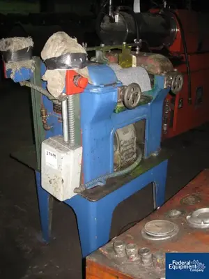 USED J. M. Lehmann 8" X 12" LEHMANN THREE ROLL MILL