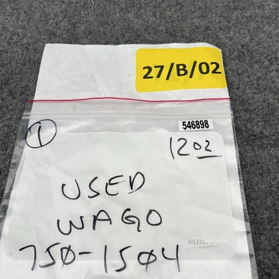 Used WAGO 750-1504 PLC Input & Output California US | Davliegogo LLC #1707025