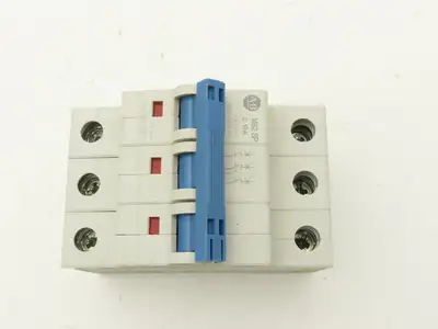 Allen Bradley 1492-SPM3C100 Circuit Breaker 10A 3 Pole 480 VAC Ser D