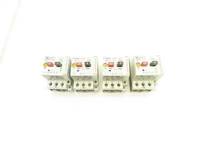 Klockner Moeller PKZM 1-0,24 Manual Motor Starter 1/2HP 690V 3PH 0.24A Lot Of 4
