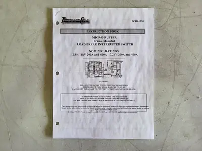 USED BENSHAW MVF-0400-4160-01-0000007