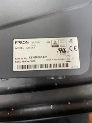 Used EPSON Used Epson TM-T88V POS Retail Thermal Receipt Printer - HLR Thermal Printers Illinois US | Falcon Restaurant Supply #1376359