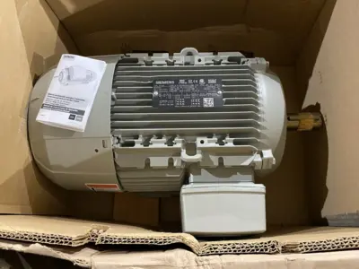 USED SIEMENS NEMA PREMIUM® AC MOTOR 10HP 3-PHASE TYPE GP100A