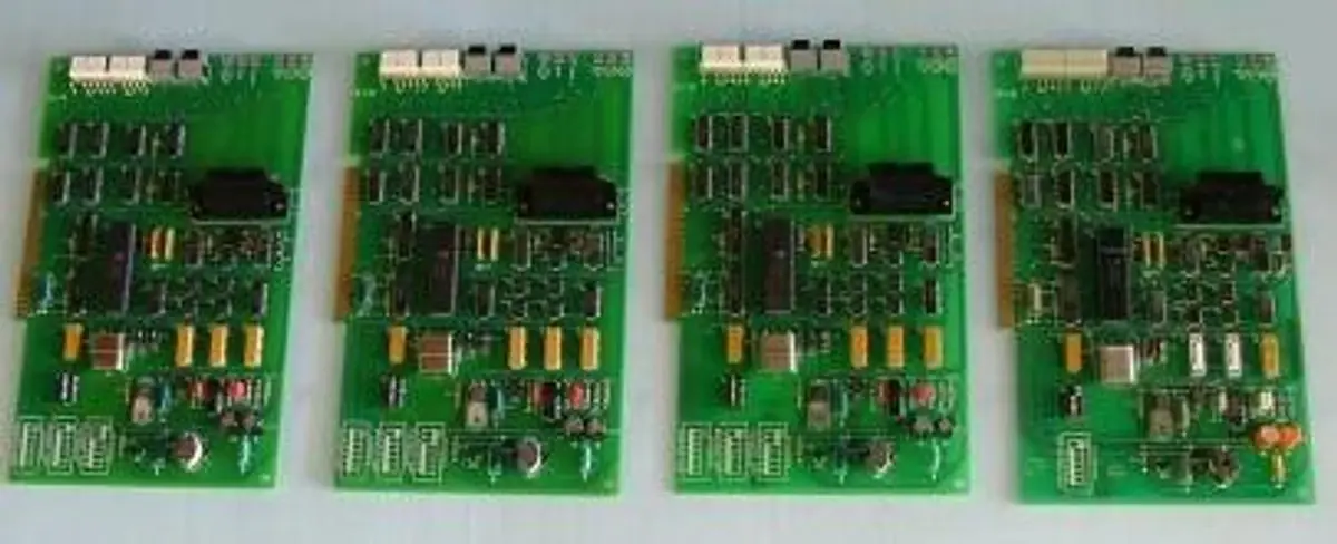 QTY. 4. VARIAN SERIAL INTERFACE PCB: A.-C. ASSY 03...