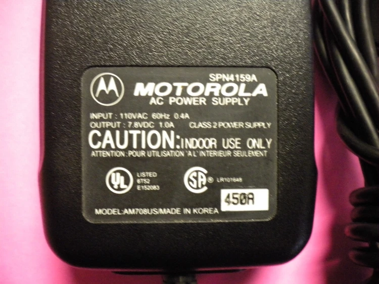 New | in-Stock Motorola SPN4159A Miscellaneous Equipment (Electrical & Power) Arizona US | ASSET CONVERSION SPECIALISTS, INC. #307458