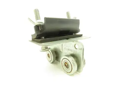 Electromotive Systems Festoon Cable Trolley Steel Wheels Nylon Saddle Lot of 5