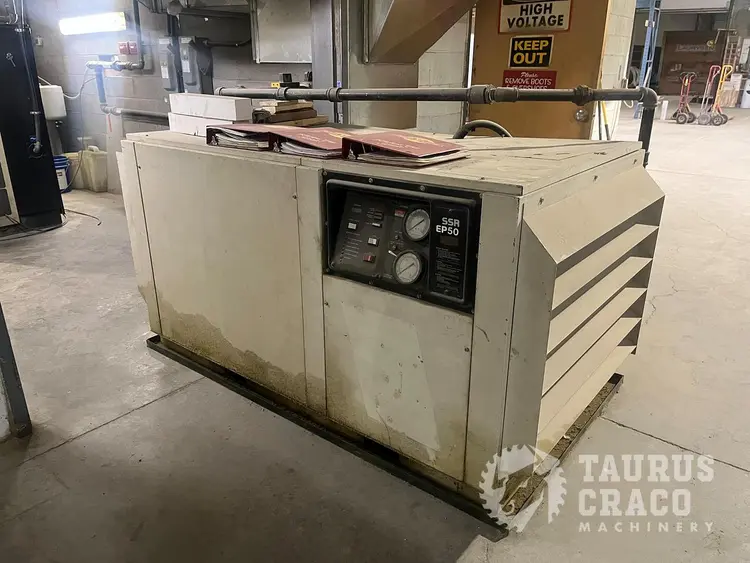 Used INGERSOLL-RAND EP50 ROTARY SCREW AIR COMPRESSOR Rotary Screw & Sliding Vane Air Compressors Ontario CA | Taurus Craco Machinery Inc #903145