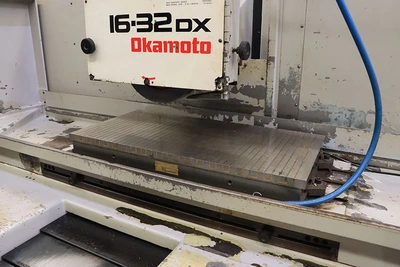Used 2002 Okamoto ACC-1632-DX, 2002, PROG. AUTO IDF, 3X AUTO FEEDS Reciprocating Surface Grinders New Jersey US | Machinery Values #1507205