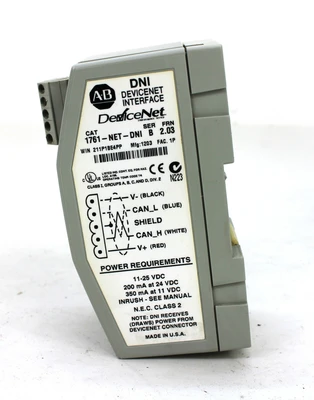 USED ALLEN BRADLEY 1761-NET-DNI