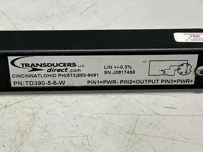 USED TRANSDUCER DIRECT TD390-5-6-W
