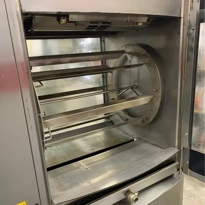 Fri-Jado STG7-P Hobart 208v 3ph Electric Chicken/Rib Rotisserie Pass Through Oven Refurbished Works!