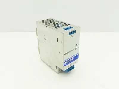 Rhino PSB24-120S-3 PLC Power Supply 24VDC 5A 480V 3PH