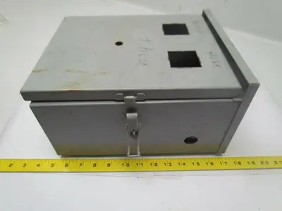 Wiegmann RHC101206WW Electrical enclosure rain proof wall mount 12"x10"x6"