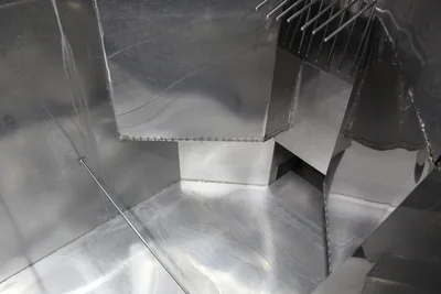 Apple Receiving Bin Dump Flume