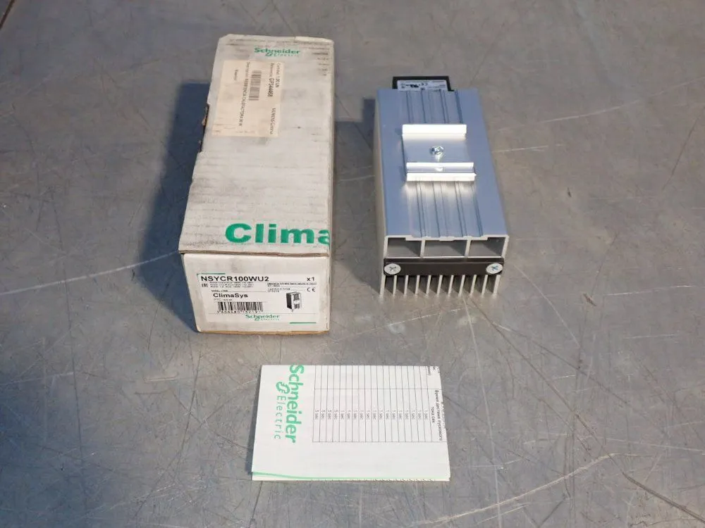New | in-Stock SCHNEIDER ELECTRIC NSYCR100WU2 Resistors Ohio US | HGR 24 #1187236