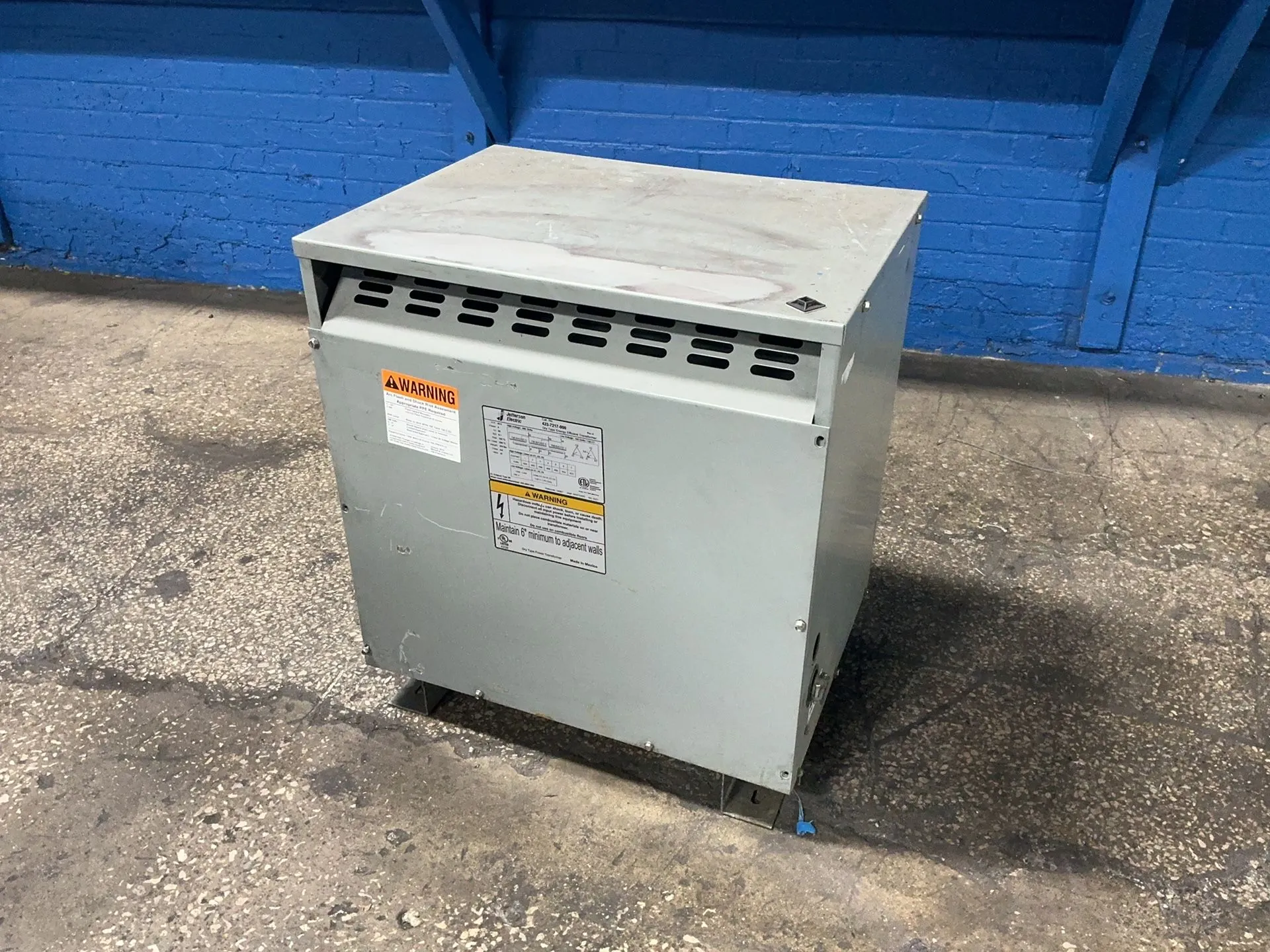 Used JEFFERSON ELECTRIC 4237217000 Distribution Transformers Ohio US | HGR 24 #1521398