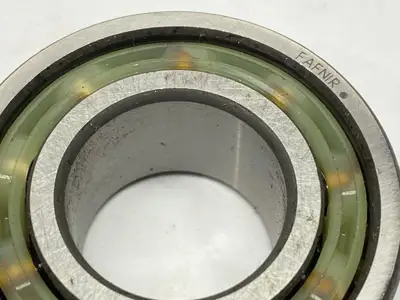 USED FAFNIR DOUBLE ROW ANGULAR CONTACT BEARING 25MM BORE 52MM OD 0.8120IN W